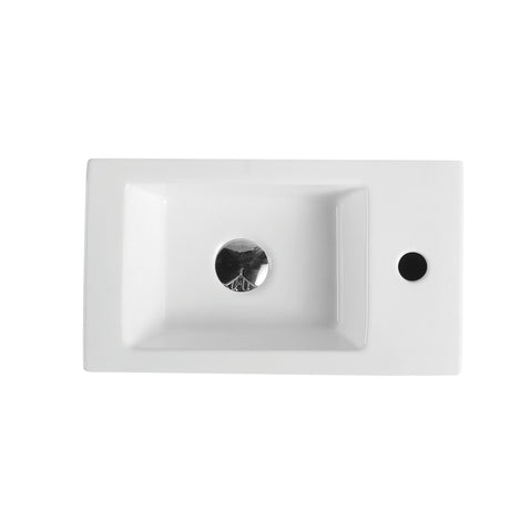 MINI 45R Compact Wall-Hung Basin (Rectangle: 470x265x100mm)