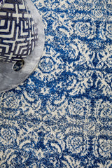 Mirage Gwyneth Stunning Transitional Navy Round Rug