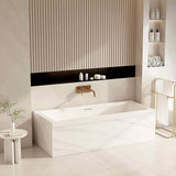MIRA Insert & Island Bathtub – Gloss White (1500/1700) - Overflow