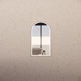 RIVA AR2 LED Arch Coloured Frame Mirror 800/900mm (Optional Colours)