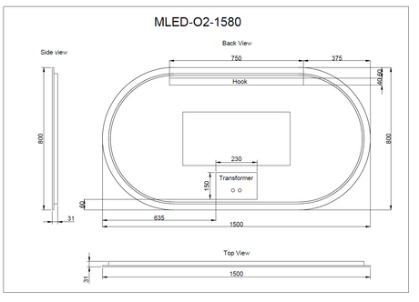MLED-O2-1580-Drawing