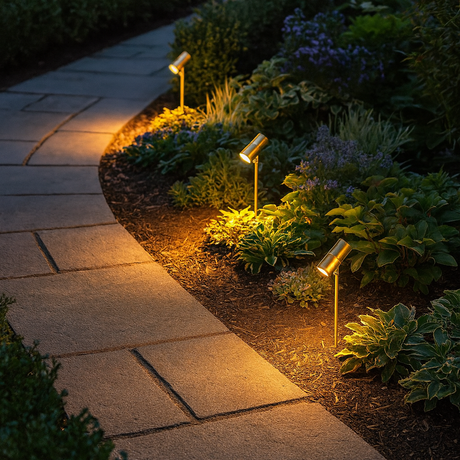 MR16 Single Adjustable Head Garden Spike Lights IP65