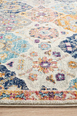 Museum 861 Rust Round Rug