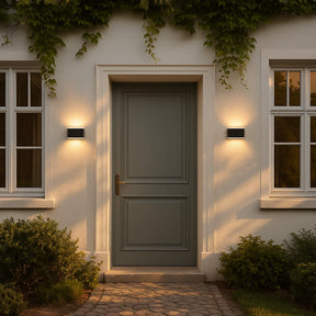 Madera Exterior Wall Light Black IP54