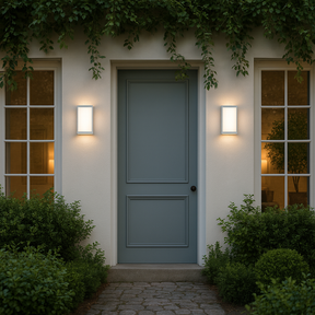 Madera Exterior Wall Light White IP54