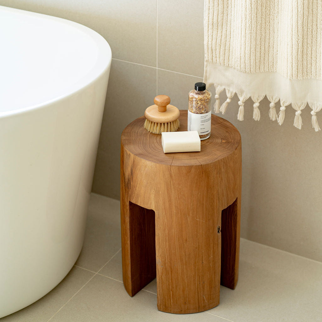 Malina Teak Side Table 0.3m