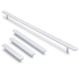 Manovella White Oval Profile Cabinet Pull - Imogen