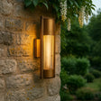 Marburg Exterior Wall Light Aged Brass IP44