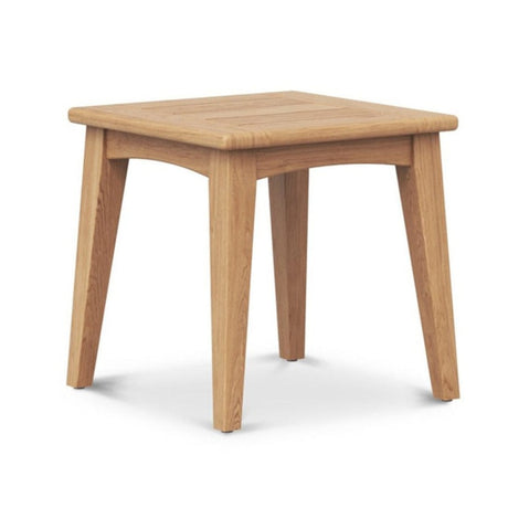 Marina Outpost Teak Side Table - Square - 0.5m