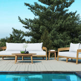 Marina Teak Outpost Side Table