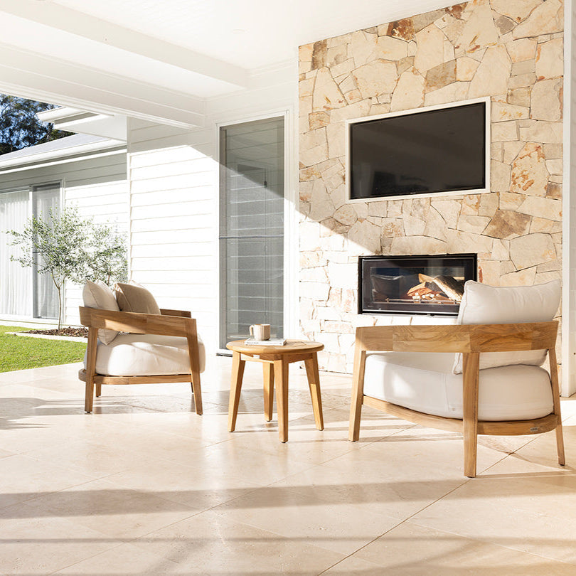 Marina Teak Outpost Side Table