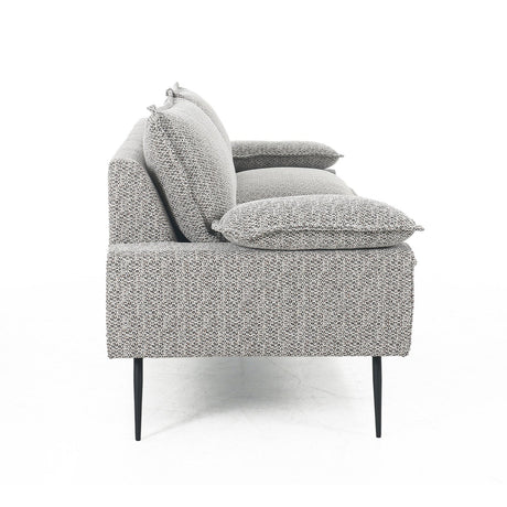 Marina Timber 3 Seater Sofa – Mottled Taupe 2.3m
