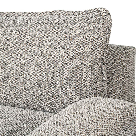 Marina Timber 3 Seater Sofa – Mottled Taupe 2.3m