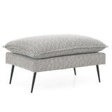 Marina Timber Footstool – Mottled Taupe 1.1m