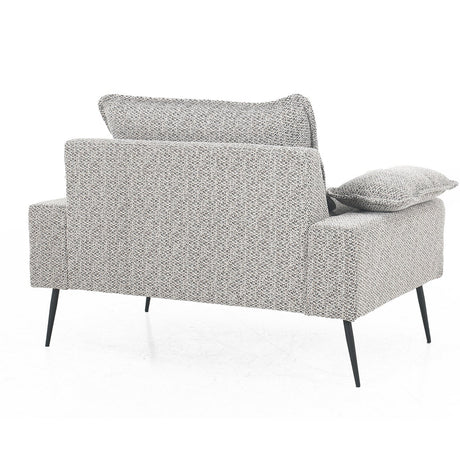Marina Timber Sofa  - 1 Seat - Taupe