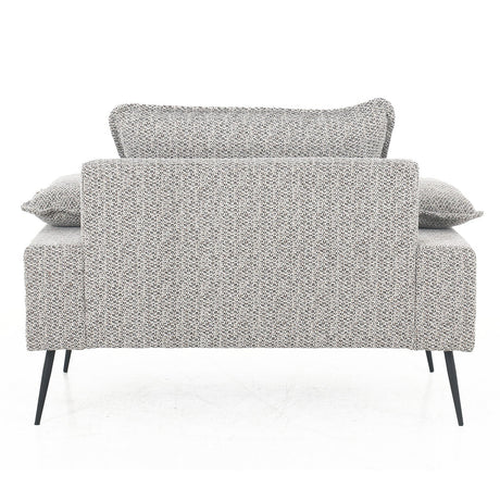 Marina Timber Sofa  - 1 Seat - Taupe