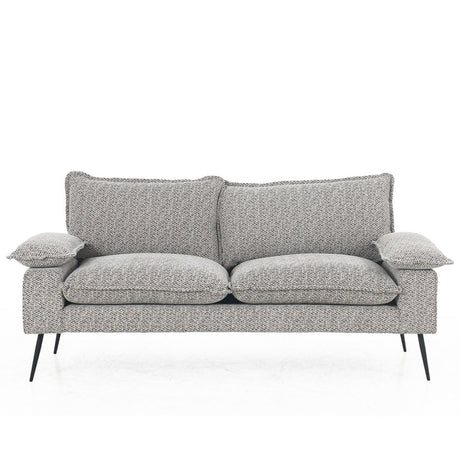Marina Timber Sofa - 2 Seat - Taupe 1.9m