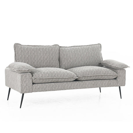 Marina Timber Sofa - 2 Seat - Taupe 1.9m