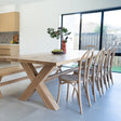 Marlin Premium American Oak Dining Table - 2.0m