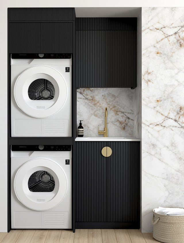 Marlo Black Cabinet Laundry set