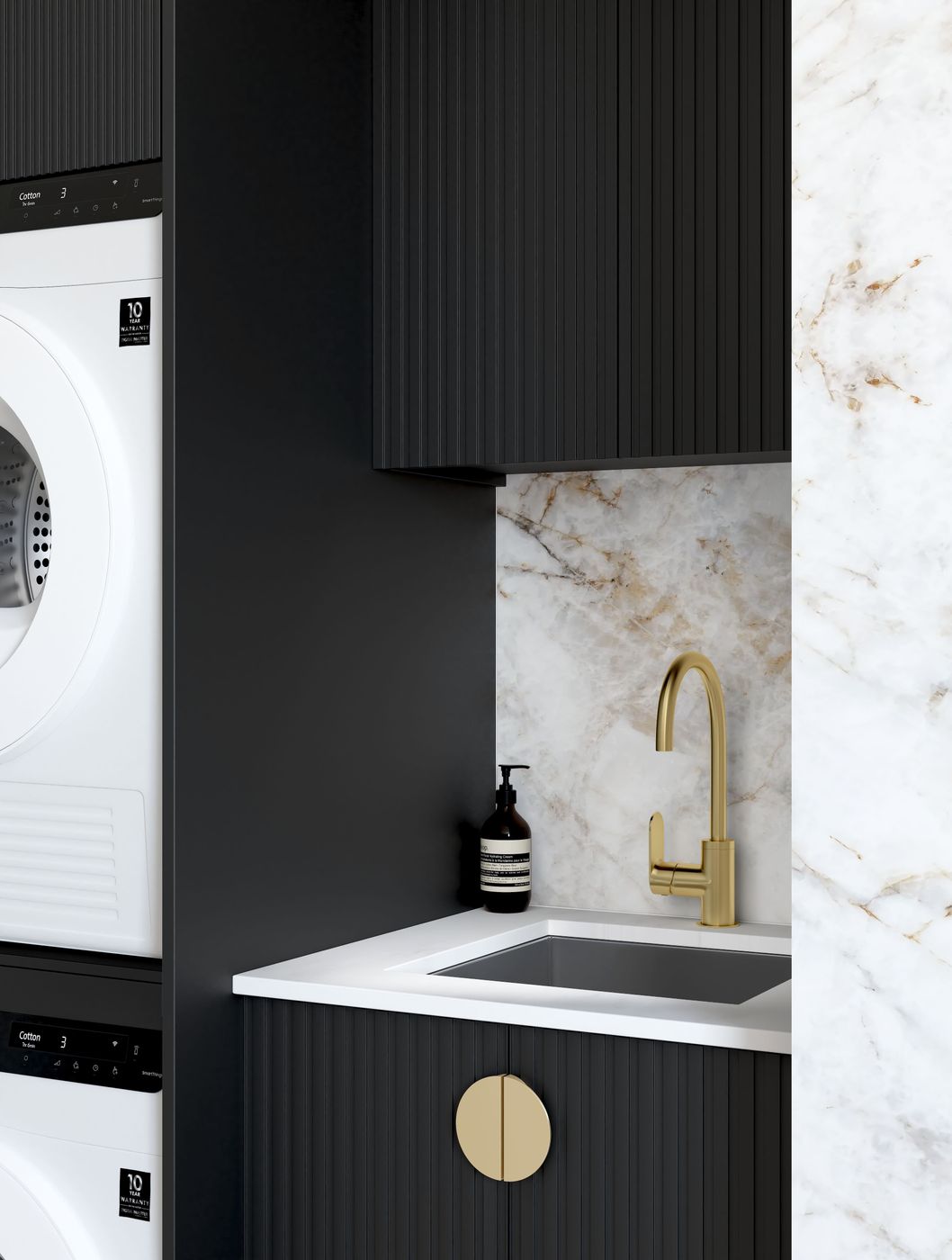 Marlo Black Cabinet