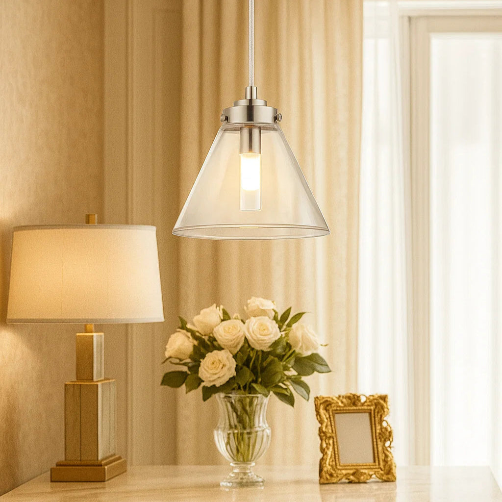 Matisse Rated Pendant Nickel IP44