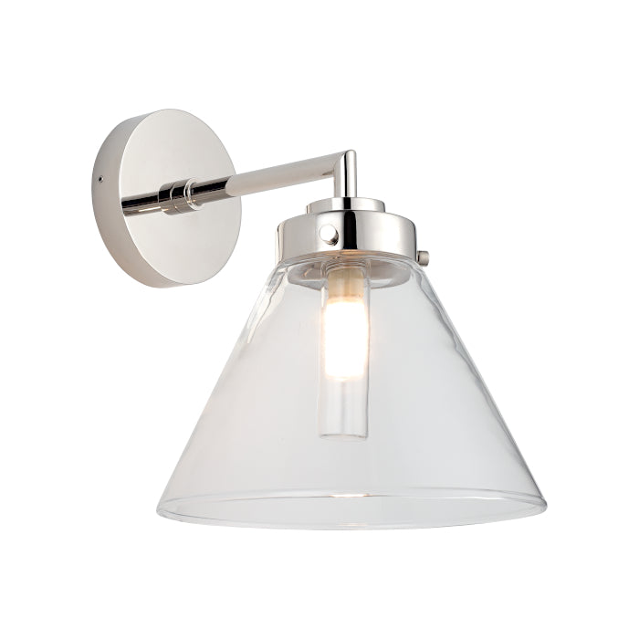 Matisse Rated Wall Light Nickel IP44
