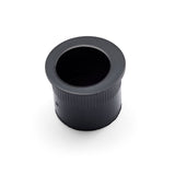 Manovella Matte Black Round Sliding Door Finger Pull
