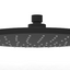 Otus Round Overhead Shower 200mm - Matte Black