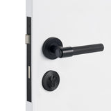 Manovella Entrance Door Kit- Rosedale-Matte Black