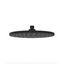 Otus Round Overhead Shower 250mm - Matte Black
