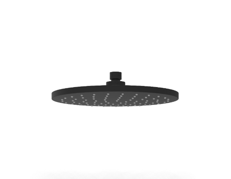 Otus Round Overhead Shower 250mm - Matte Black