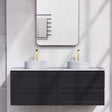 Matte Black Fremantle vanity 1500