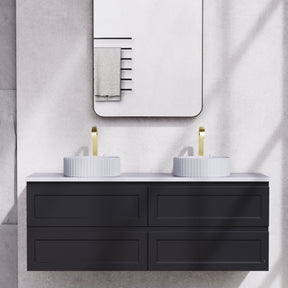 Matte Black Fremantle vanity 1500