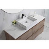 Max MDF Wall Hung Vanity Max Oak