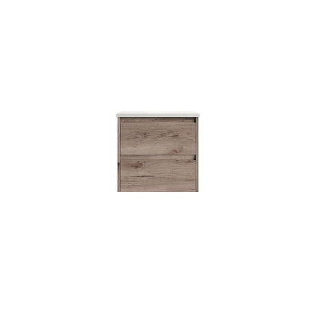 Max MDF Wall Hung Vanity Max Oak