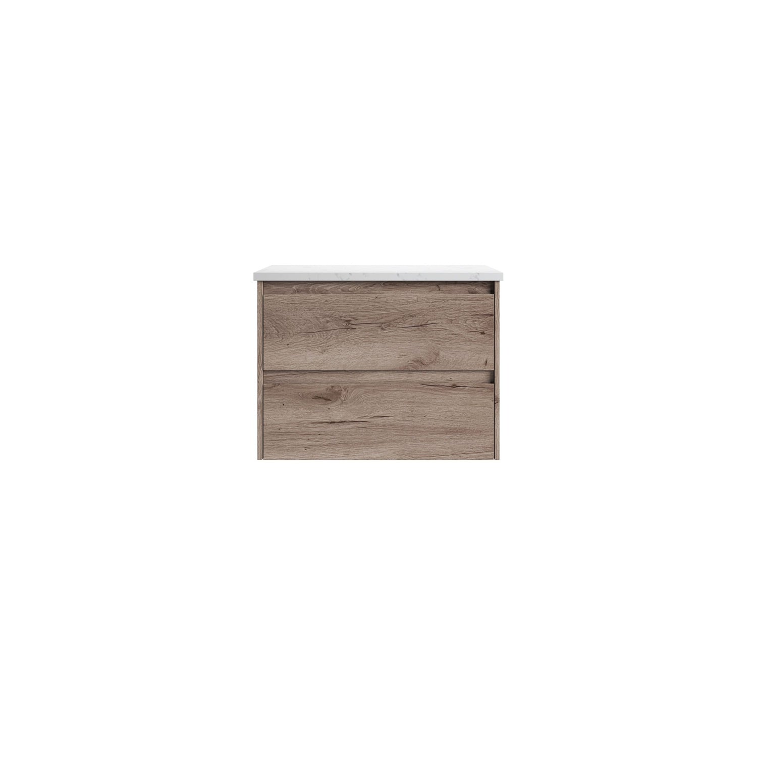 Max MDF Wall Hung Vanity Max Oak
