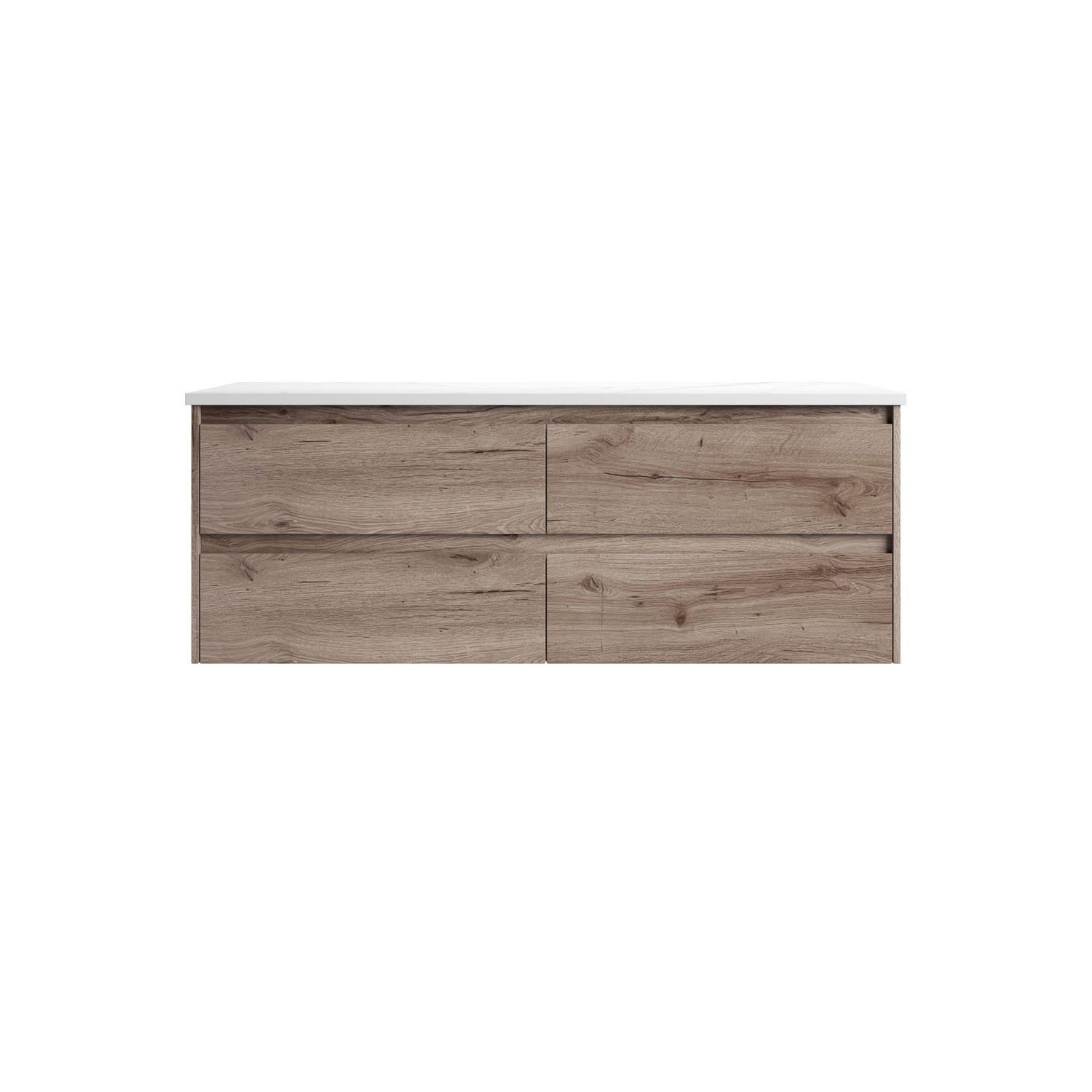 Max MDF Wall Hung Vanity Max Oak