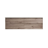 Max MDF Wall Hung Vanity Max Oak