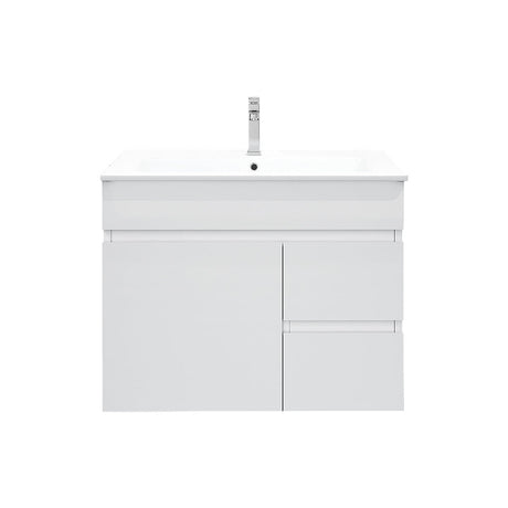 Mercio Bianca PVC Wall Hung Vanity Matte White (All Sizes)