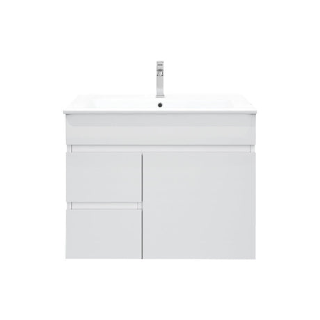 Mercio Bianca PVC Wall Hung Vanity Matte White (All Sizes)