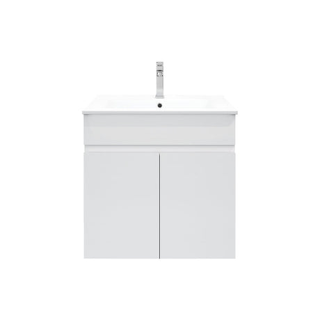 Mercio Bianca PVC Wall Hung Vanity Matte White (All Sizes)