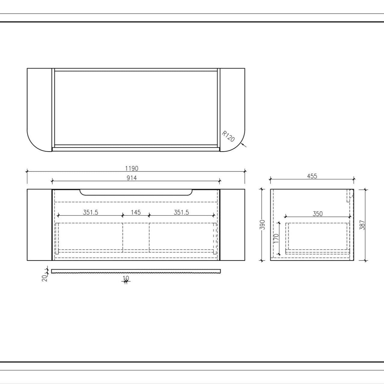 Mercio_Rome_Wall_Hung_Vanity_1200mm_Drawing