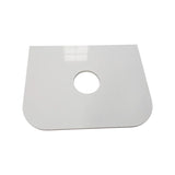 Mercio Rome pure white stone 600