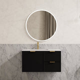 Miami Wall Hung PVC Cabinet 900mm (Matte Black)
