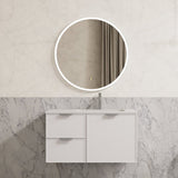 Miami Wall Hung PVC Cabinet 900mm (Matte White)