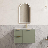 Miami Wall Hung PVC Cabinet 750mm (Olive Green)