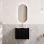 Miami matte black vanity 600