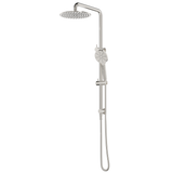 Mica Dual Shower Rail - Round | 6 Finishes