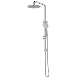 Mica Dual Shower Rail - Round | 6 Finishes